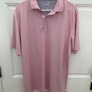 johnnie-O Men's Light Pink Polo Shirt